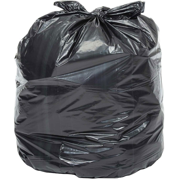 Global Industrial Trash Bags, Black, 500 PK 670211 - main
